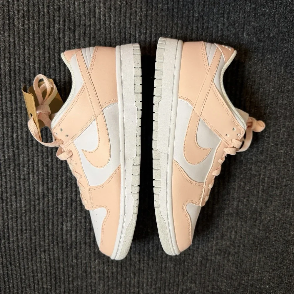 Size 8.5 Nike Dunk Low Next Nature Pale Coral Pink Unworn Tennis Shoes Sneakers - Picture 7 of 8